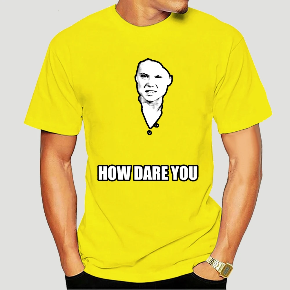 

Greta Thunberg Climate Change Activist How Dare You T Shirt 5531X