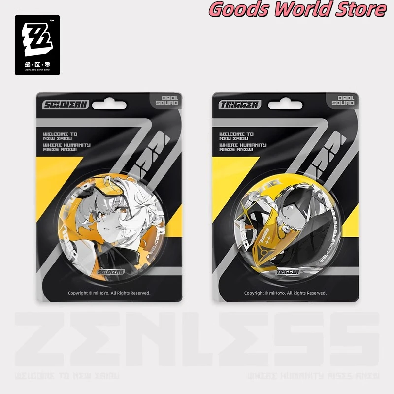 Фото Оригинальный значок ZZZ Zenless Zone Zero ZhuYuan Qingyi Seth Jane Soldier 11, значок триггера Belle Wise, значок Mihoyo ZZZ, подарок на день рождения №3