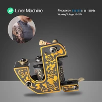 2022 new coil tattoo machine alloy casting new tattoo machine professional tattoo tools coil tattoo equipment tattoo gun