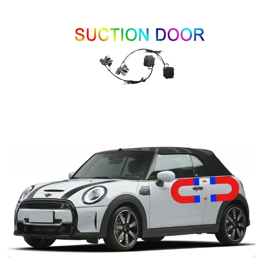 

Для Benz MINI Convertible F57 2016-2022 электрическая всасывающая дверь Сменные автоматические замки автомобильные аксессуары Интеллектуальный мягкий закрыть
