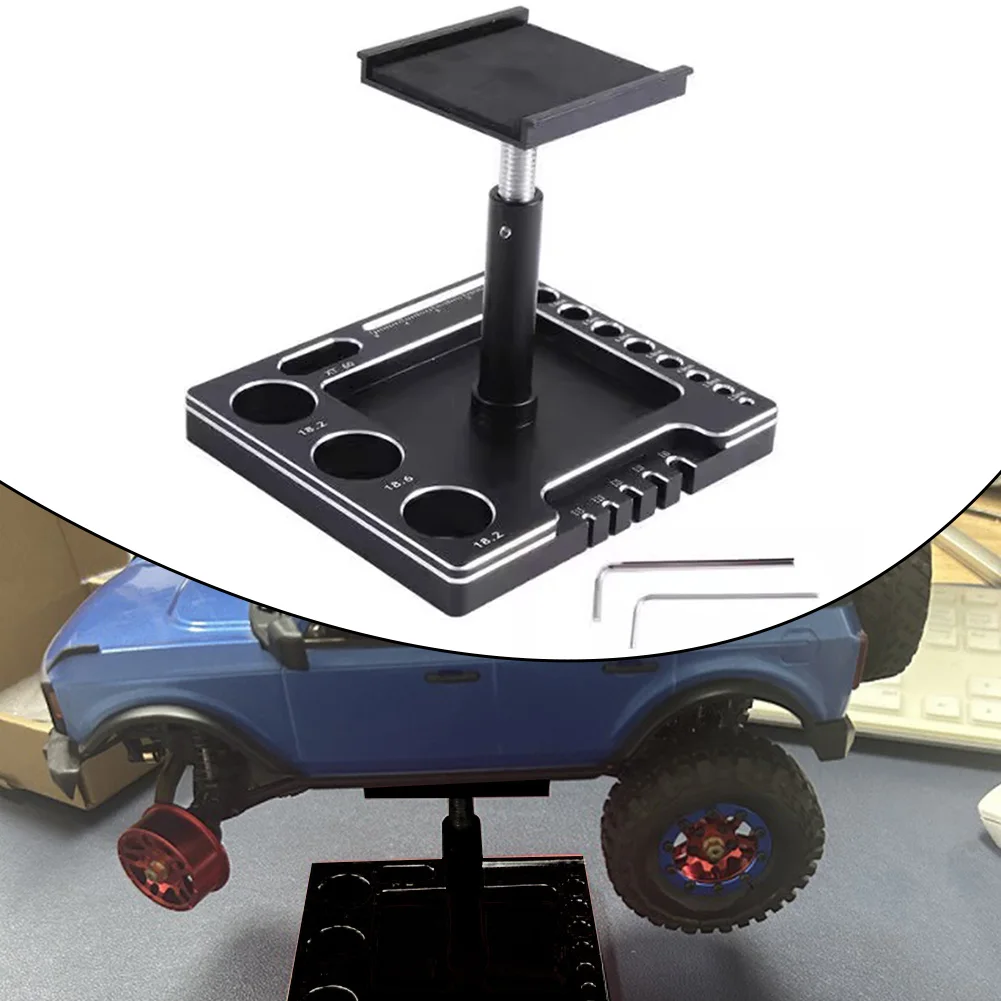 Рабочая станция для ремонта автомобилей с дистанционным управлением гусеничная