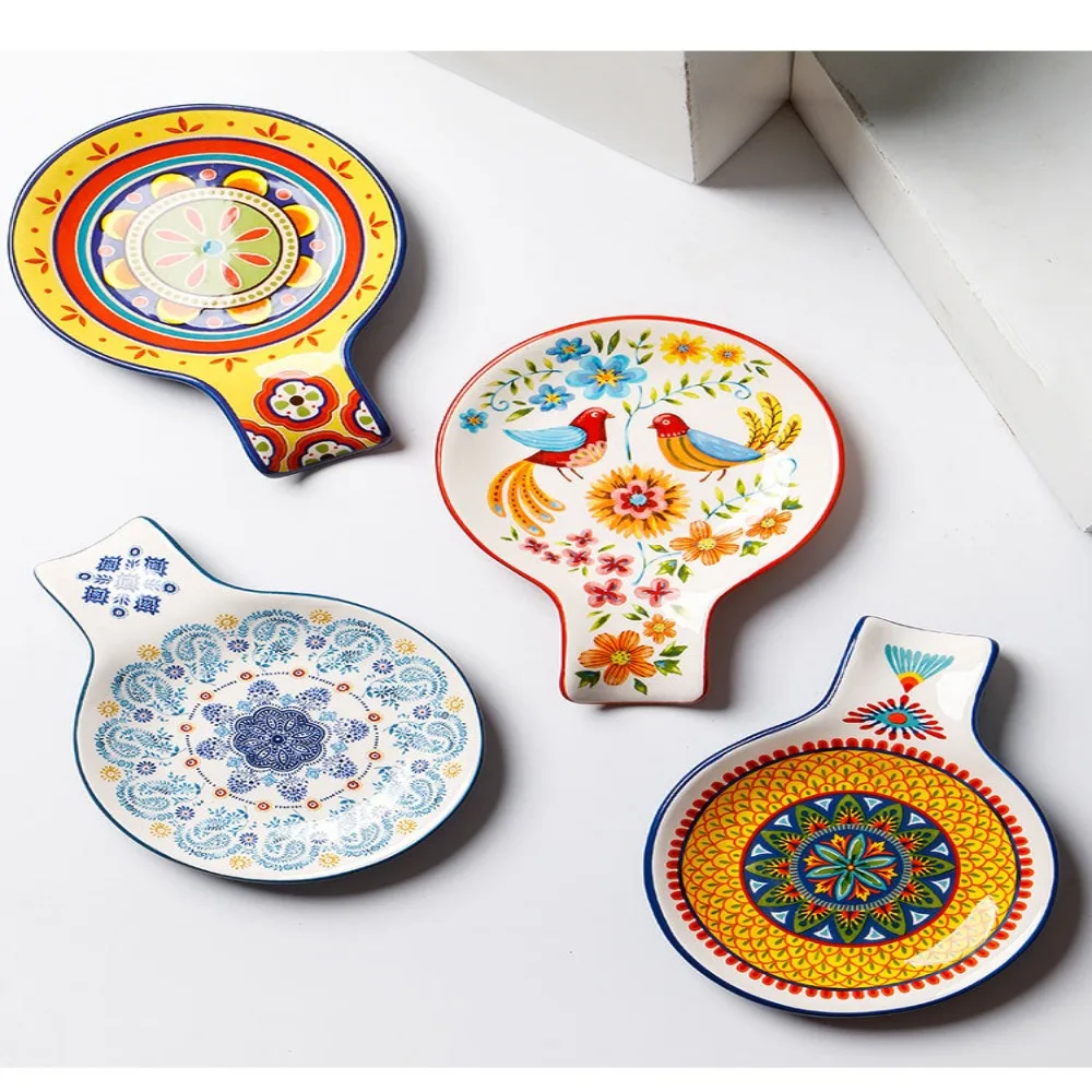 2 шт. керамические подставки для ложек 7 5X5 5 дюйма