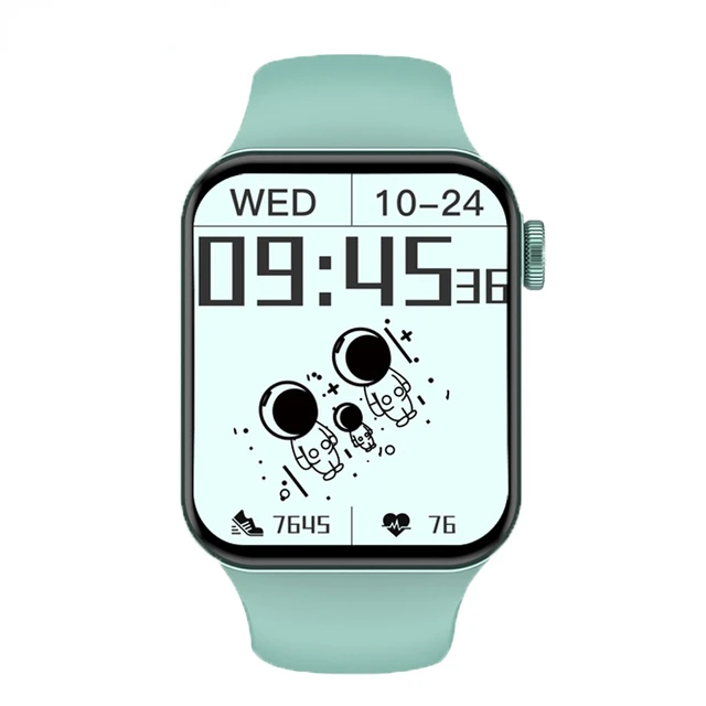 

IWO Series 7 Smartwatch Smart Watch Body Temperature 44 MM Waterproof Smart Watches Men Women Gift For Android IOS +Box