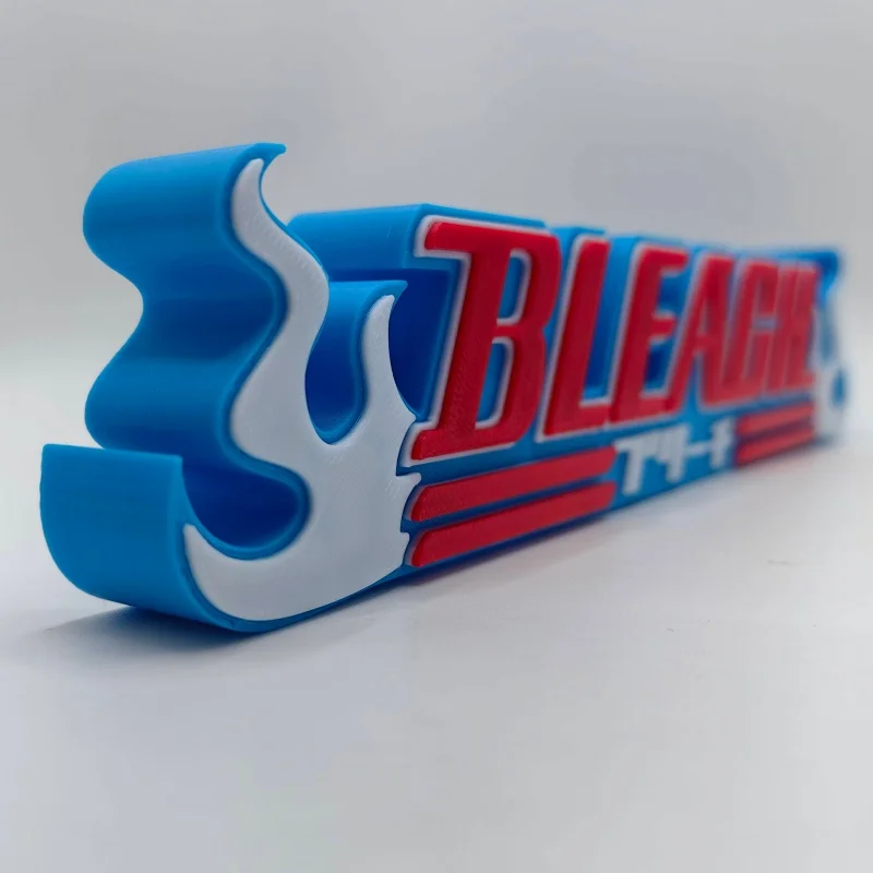 Фото 3D-табличка с логотипом Bleach, модель куклы КУРОСАКИ ИГИГО, украшение из PLA-материала, декоративная табличка для косплея КУЧИКИ РУКИИ, подарок для выставки №3