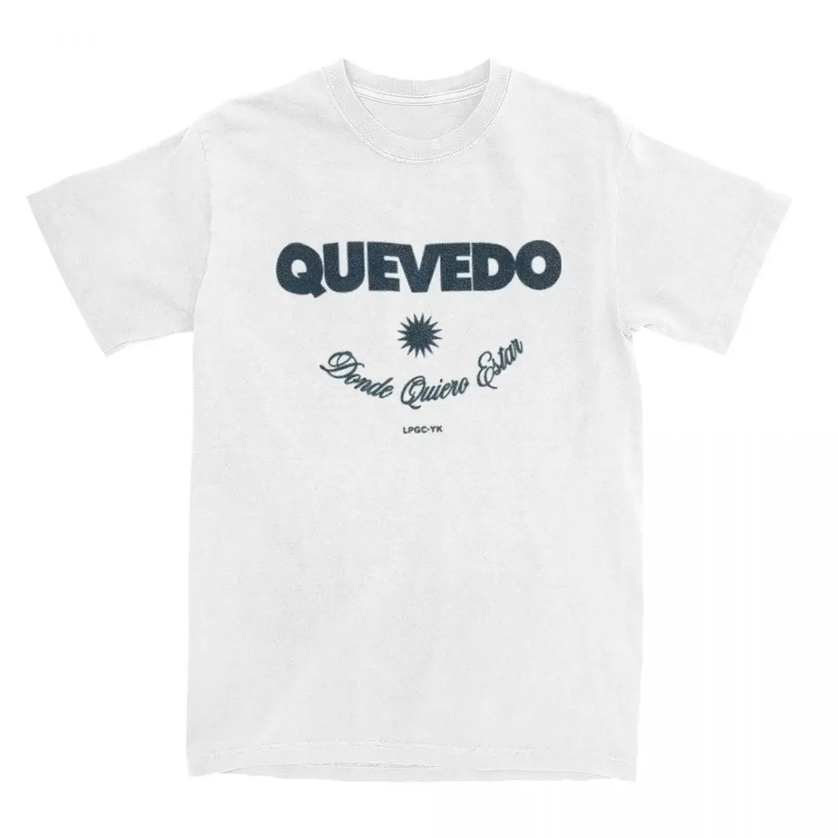 Винтажные футболки Quevedo Album для мужчин и женщин с круглым вырезом 100% хлопок Donde Quiero