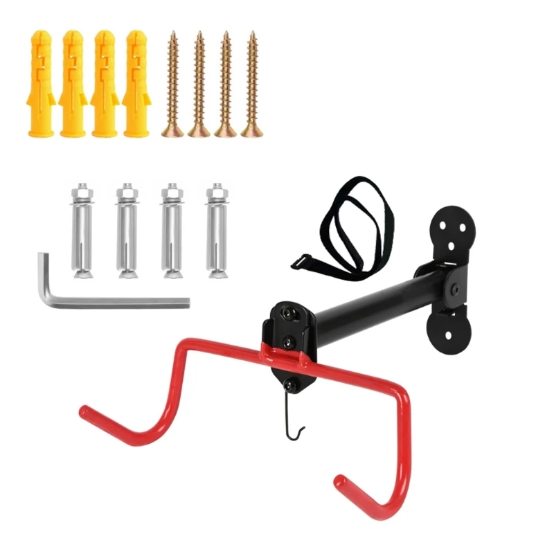 Настенная стойка для велосипедов Вертикальные и регулируемые настенные