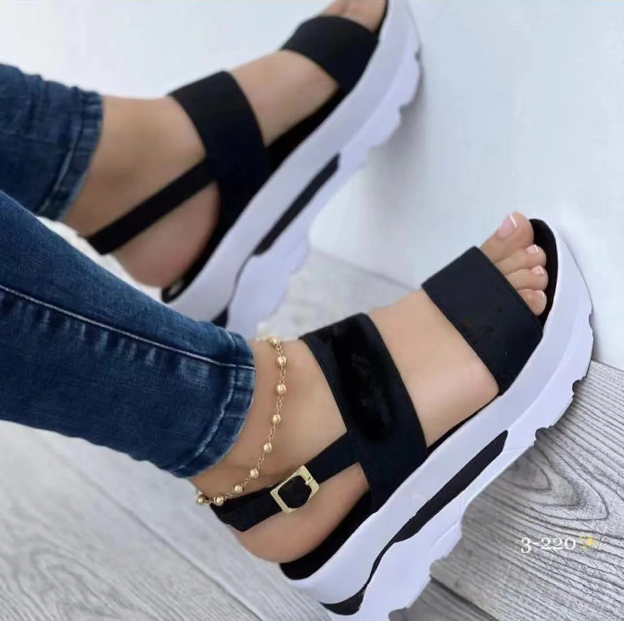 Summer Sandals Women Shoes Peep Toe Women Shoe Casual Women's Shoes Retro Sandals Platform Open Toe Chaussure Femme2023