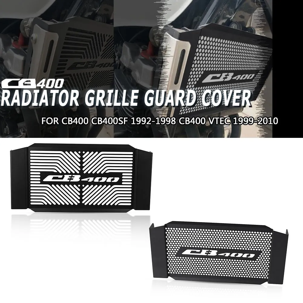 

CB400SF 1992-1998 CB400 VTEC 99-2010 Motorcycle Accessories Radiator Grille Guard Cover For HONDA CB400 1992 1993 1994 1995-1998