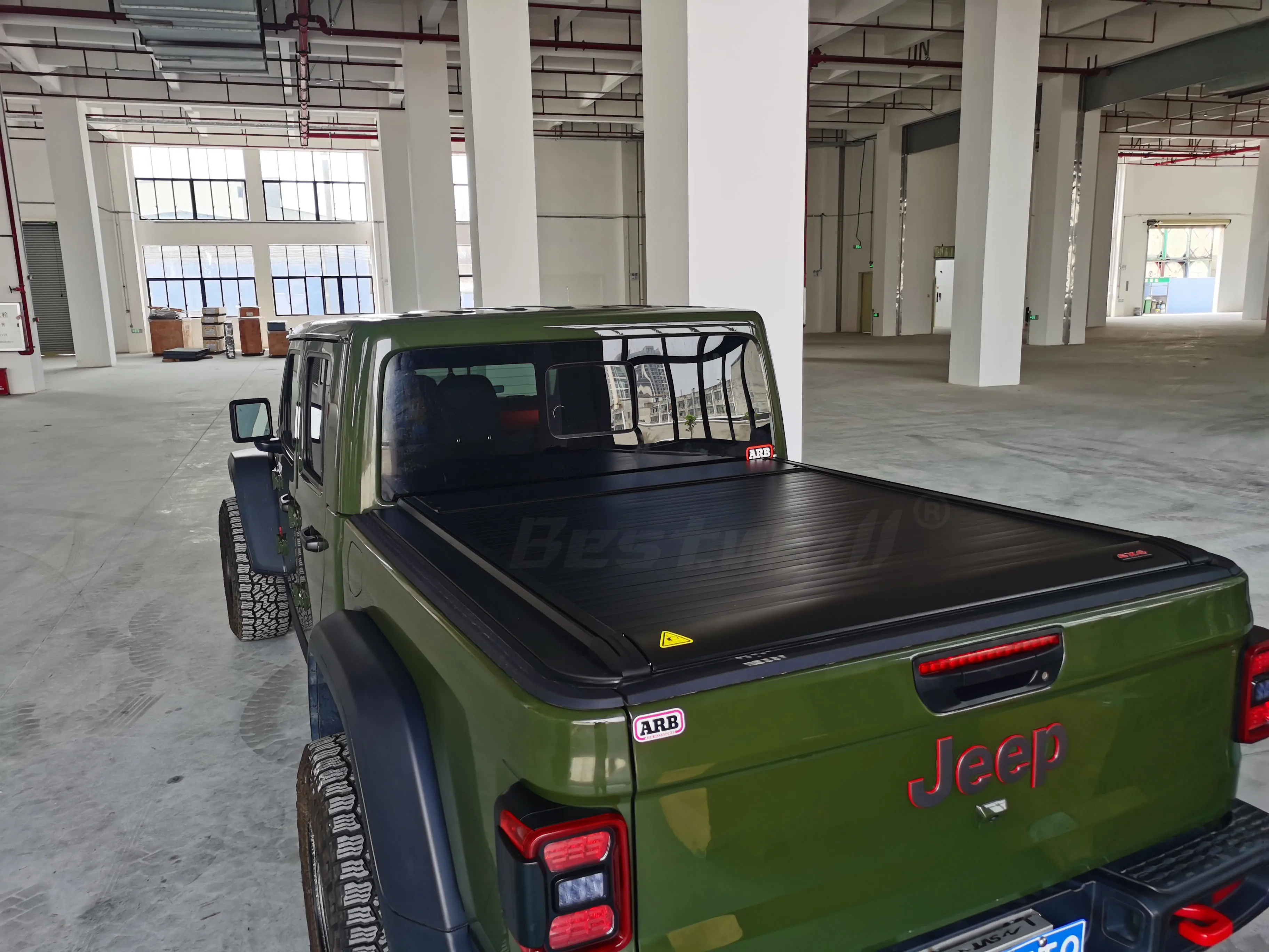 Фото Lona Retractil Electrica Para Pick up Ute Грузовик Кровать Роликовая Крышка Затвор Электрический Тонно Крышка для Jeep Gladiator E-K59 №2