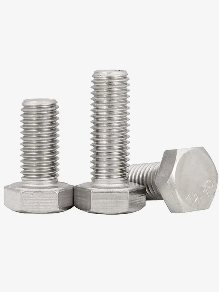 5 шт. M8 M10 304 шестигранный винт из нержавеющей стали болт гайка фитинговый L = 16-55 мм