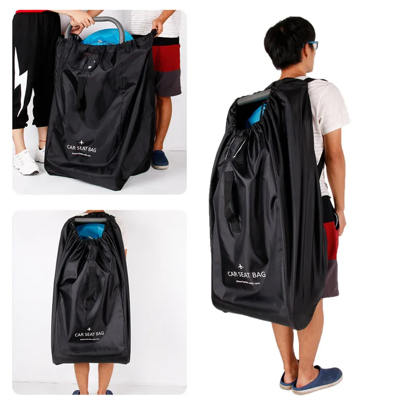 

Baby Car Seat Travel Bag for Airplan Infant Safety Seat Organizer Stroller Gate Check Bag for Flying Pram Buggy Storage Bag