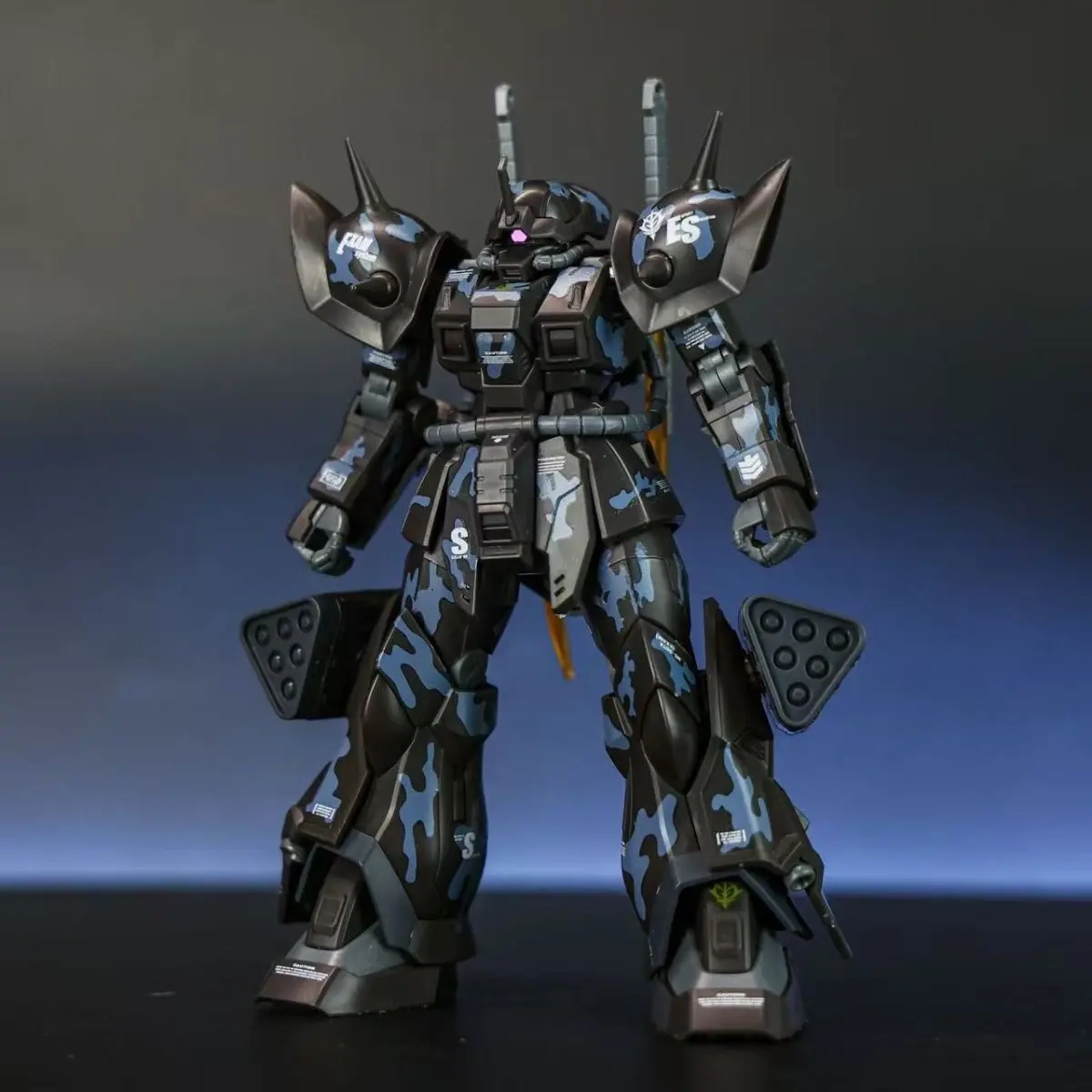Фото Xingyuanshe HG 1/144 MS-08TX EXAM Efreet Custom Night Camo Сборная модель меха, пластиковая модель, подарок для взрослых коллекционеров и любителей хобби №4