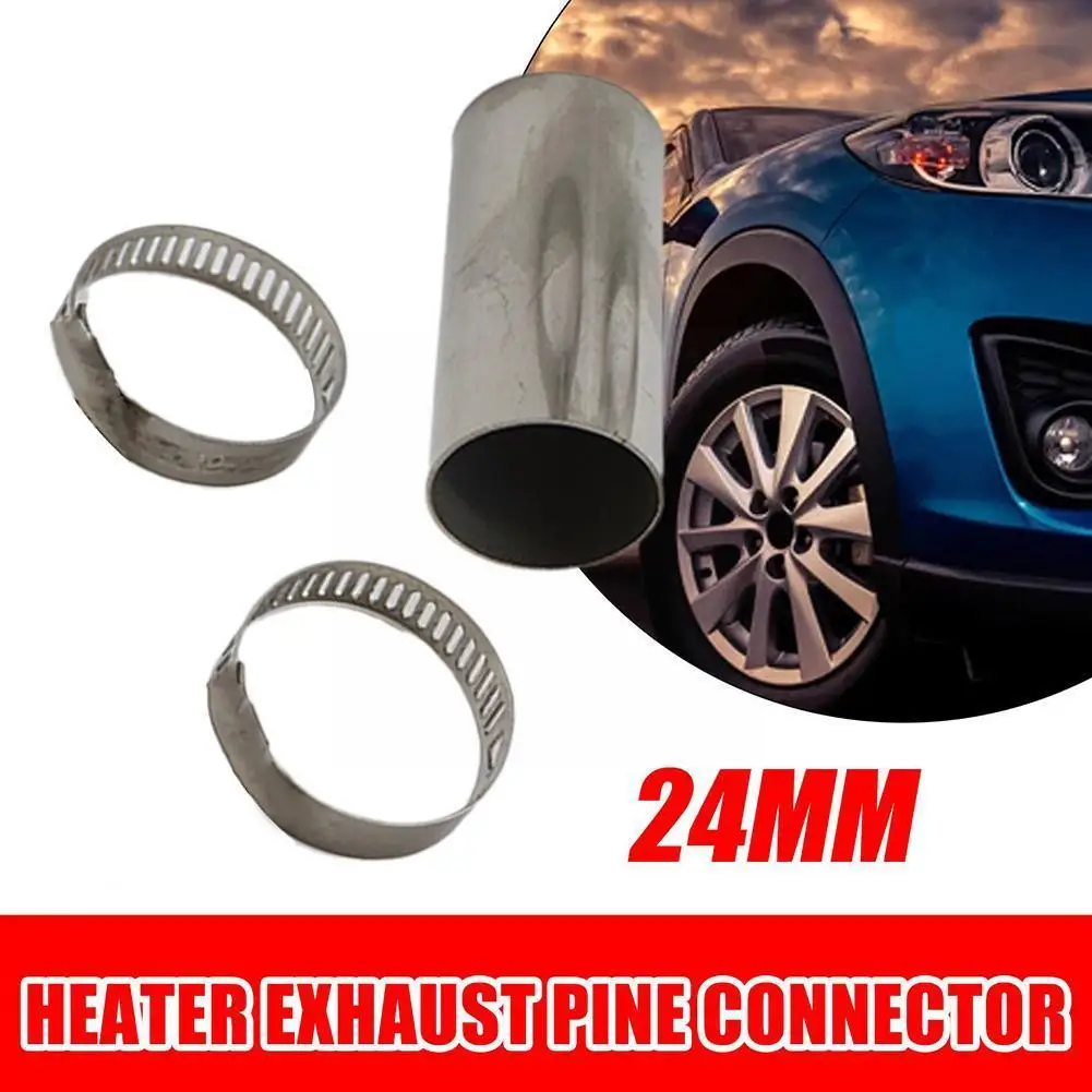

Heater Exhaust Pipe Connector Parking Heater Stainless Steel Gas Vent Hose For Webasto Night Boat Heater Car U5y6