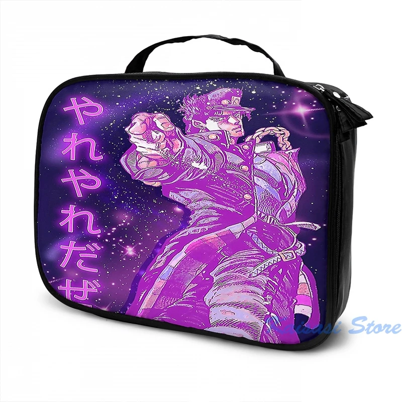 Забавный рюкзак с графическим принтом Jotaro Kujo Vaporwave Crusader школьные сумки для мужчин