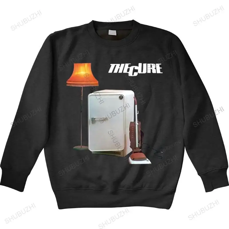 

cotton teenage cool sweatshirt male hoodies The Cure - Three Imaginary Boys album cover hoody DTG (WHITE ZINK) man spring hoodie