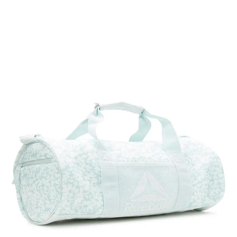 

Women's Plyo Print Duffel Handbag Bag with Shoulder Strap Green