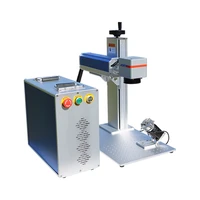 3d relief ezcad2 30w raycus laser marking machine with rotary for usb