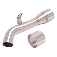 escape motorcycle mid link pipe middle connect tube stainless steel replace catalyst for kawasaki ninja1000sx 2020 2022