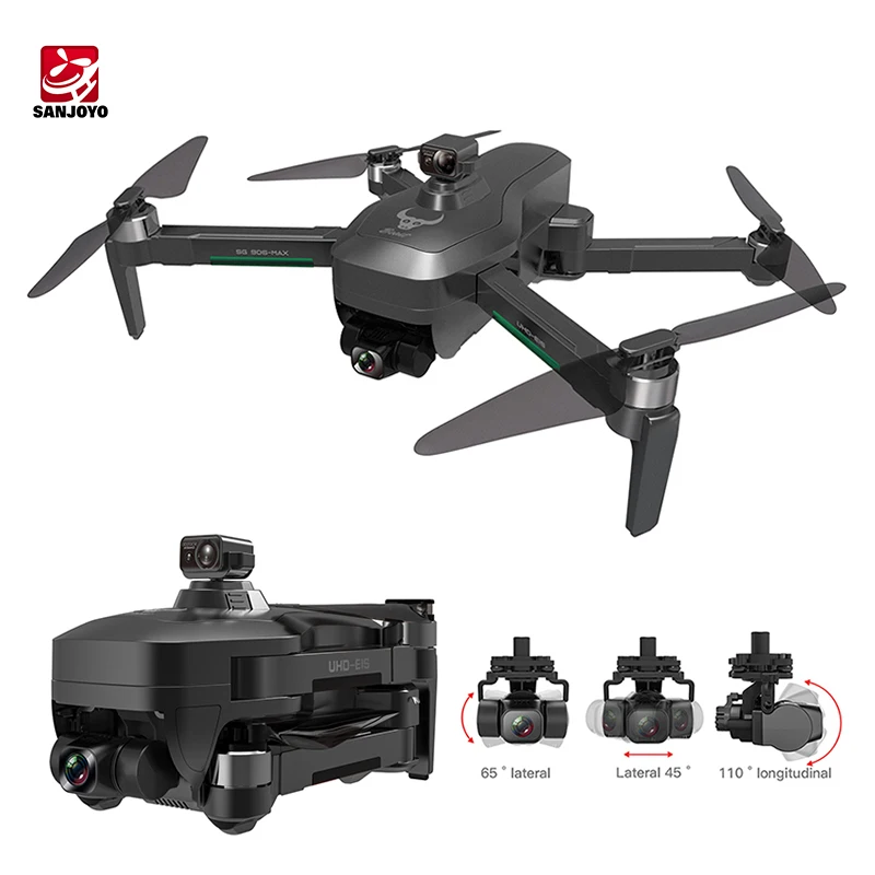 

Best SG906 MAX 3-axis UAV 4K HD Aerial Camera 5G Wifi GPS Brushless Folding Professional Quadcopter Obstacle Avoidance Drone