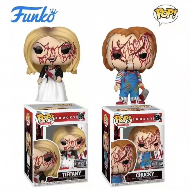 Funko Pop Bride Of Chucky Фигурка Модель Игрушки Аниме Tiffany Ограниченная серия Статуя Gk