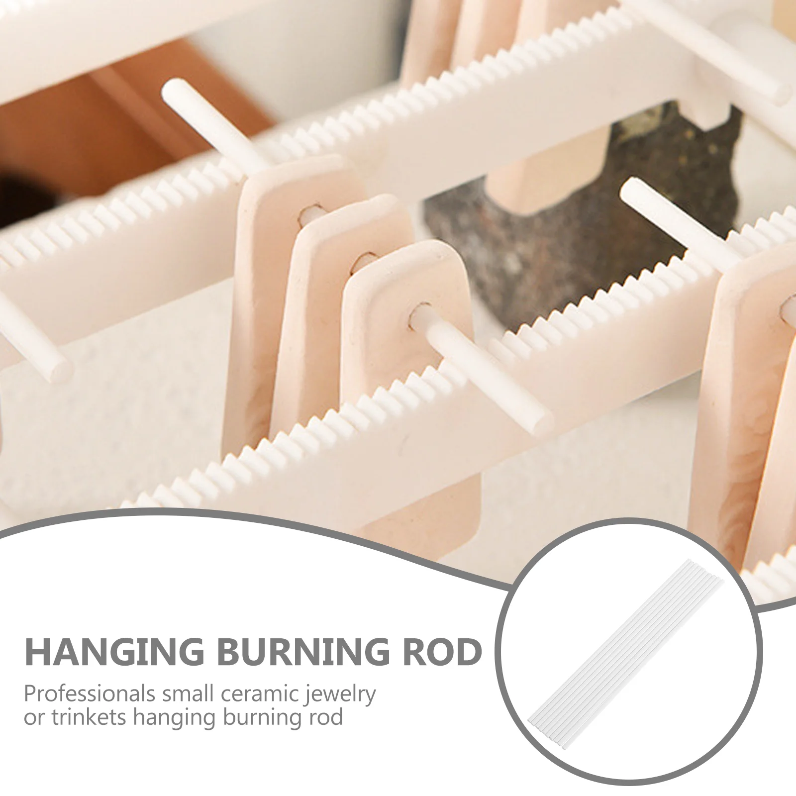 10 шт. инструменты для стрельбы в печи подвесные стержни высокотемпературные