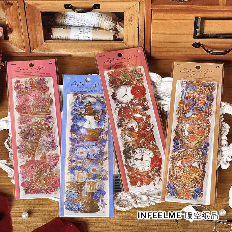 

20sets/1pack Kawaii Stationery stickers Shakespeare garden Diary Planner Decorative Stickers Scrapbooking Craft Stickers