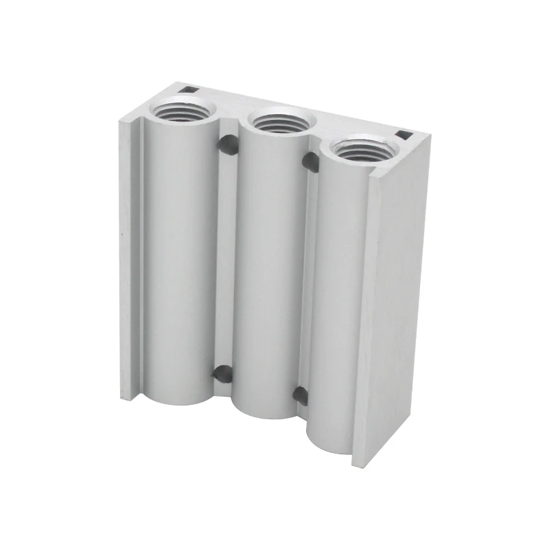 Серия SS5Y5-20 5-портовый корпус электромагнитного клапана Портовый коллектор для