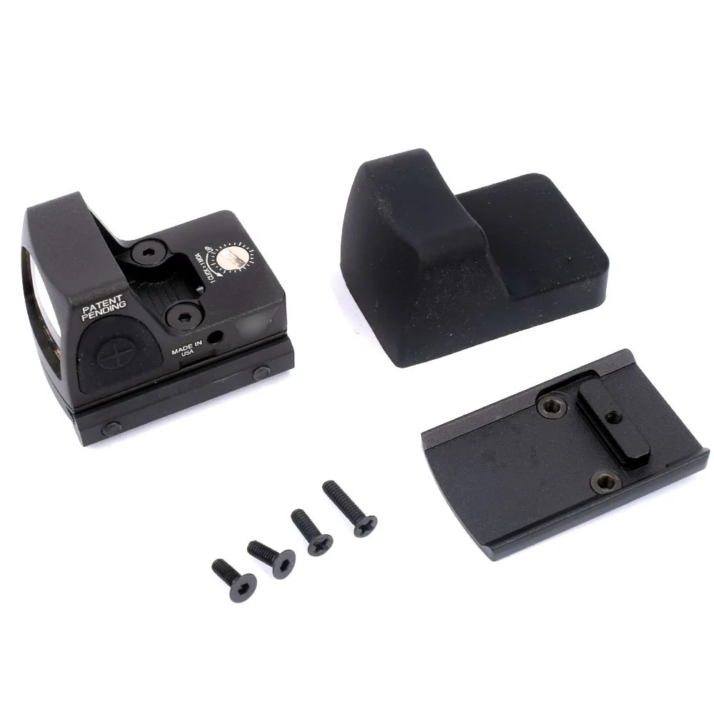 Тактический RMR мини красный точечный прицел подходит для 20 мм Вивера рельсовое