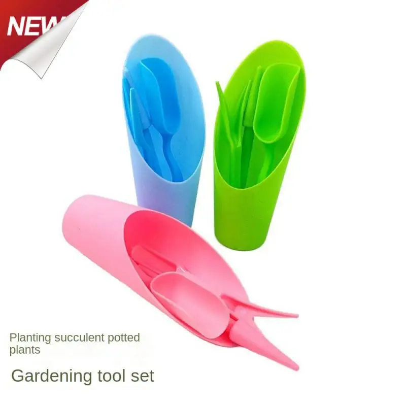 

Garden Planter Kit DIY Accessories Sowing Succulents Transplant Seedlings Planted Tool Bonsai Fertilizer Drilling Device 1 Set