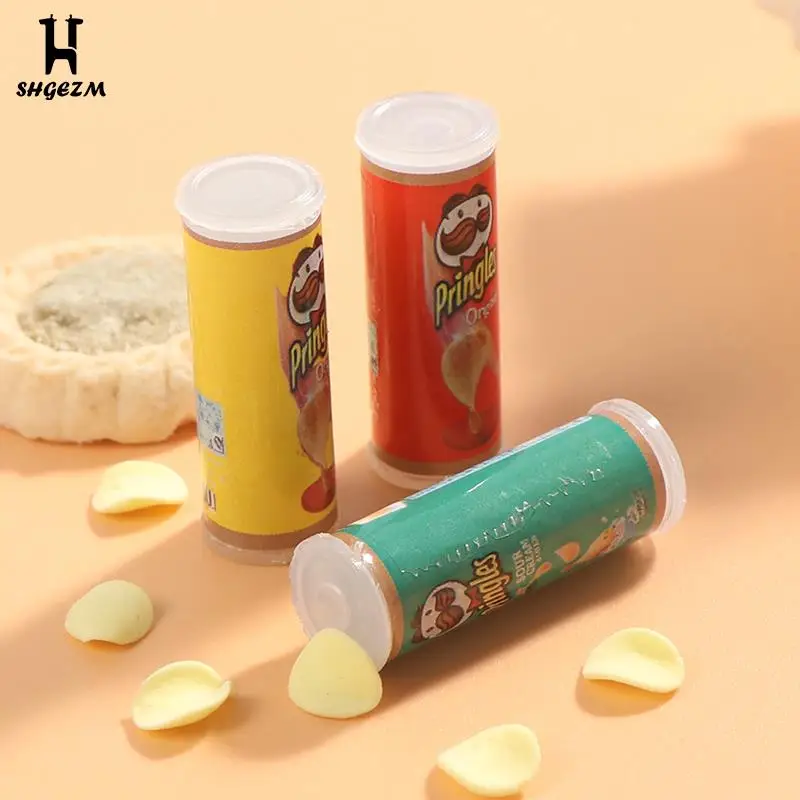 

1 комплект/3 шт. моделирование производства картофельных чипсов типа бутылки кукольный домик миниатюра играть Кухня Еда Pullip 1/6 кукла