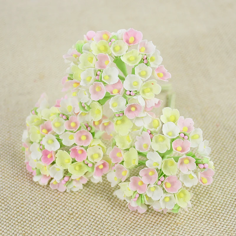 

Бумажные мини-цветы XUNYIONE для свадьбы 3шт