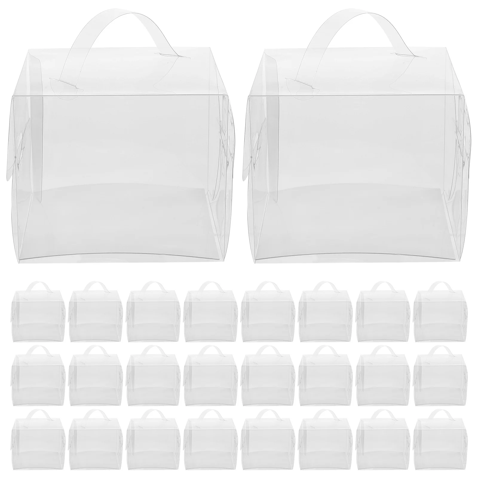 

Boxes Cake Treat Packaging Container Cupcake Box Gift Pastry Desserts Slice Pie Cases Containers Bread Macaron Wedding Carriers