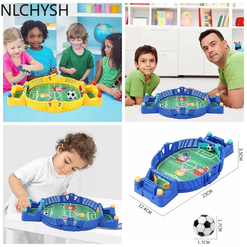 New Small Table Football Game Board Match Toys for Kids Desktop Parent-child Interactive Intellectual Competitive Soccer Games