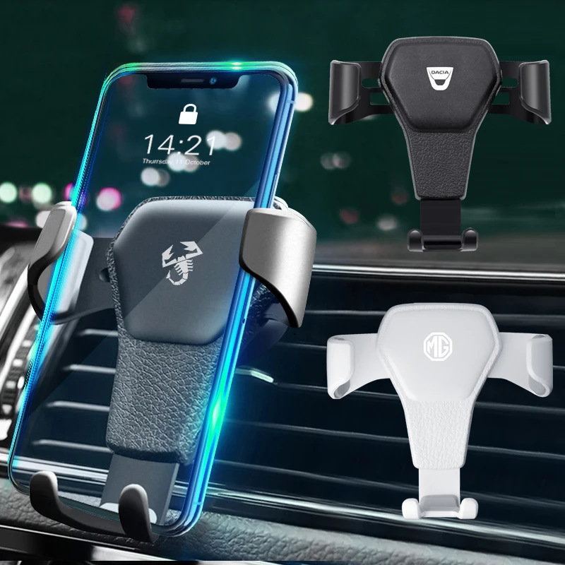 

Gravity Car Phone Holder Car Air Vent Clip Stand GPS Support for Mercedes Benz AMG CLA CLS F015 F125 GLC GLE GLS GLB GL GLA GLK