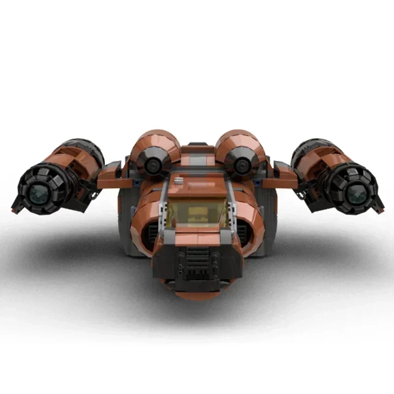 Фото Moc строительные кирпичи военная модель RV-1102 Argus аэрокрафт технология модульные блоки подарки игрушки наборы «сделай сам» сборкаРождество №3