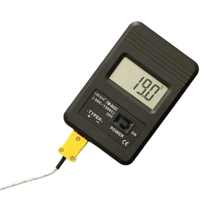 

TM-902C Digital industrial Thermometer LCD Type K Industrial thermometer