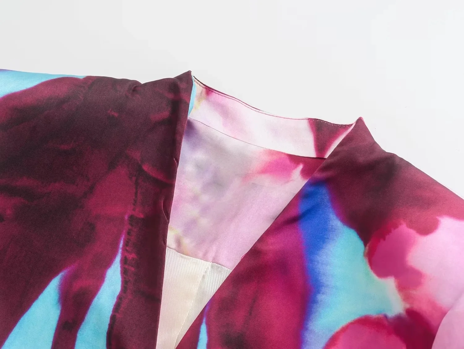 Jenny&Dave  England Style Floral Print Fashion Sashes Blazers Casual Jacket Women