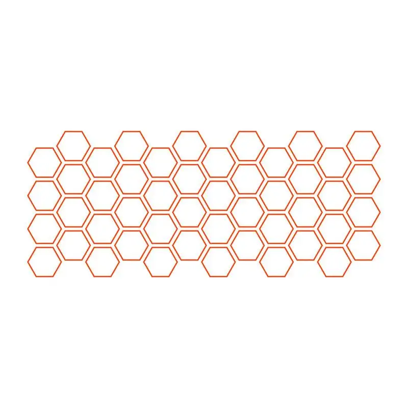 

Car Honeycomb Sticker Car Full Wrap Sticker Geometric Pattern Cute Bees Decal 50*200cm/19.68*78.74in Honeycomb Car Full Wrap