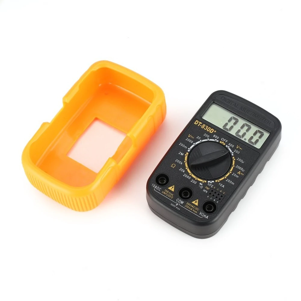 ЖК-цифровой мультиметр DT-830 AC DC напряжение диод Freguency тестер тока светящийся
