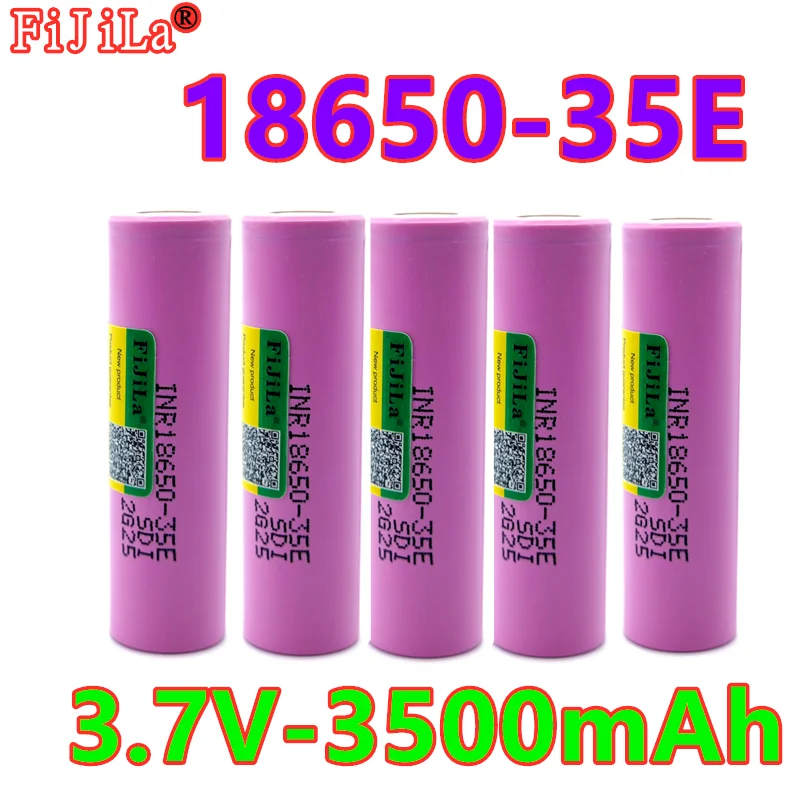 1-20 шт. 18650 оригинальный литий-ионный аккумулятор для Samsung 3500 мАч 20 А