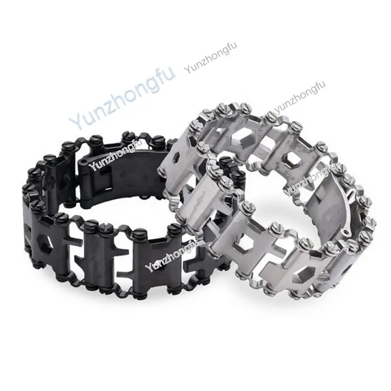 

Multi Function Tool Bracelet Men's Outdoor Equipment Survival Bracelet Strap Accessories