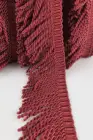 Бордовый бульон твист узел бахрома кисточка Декоративная полоса хобби и досуг жизни