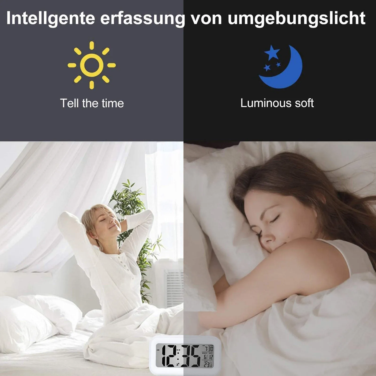 Беспроводной Bluetooth стерео часы карта портативный зеркальный маленький динамик