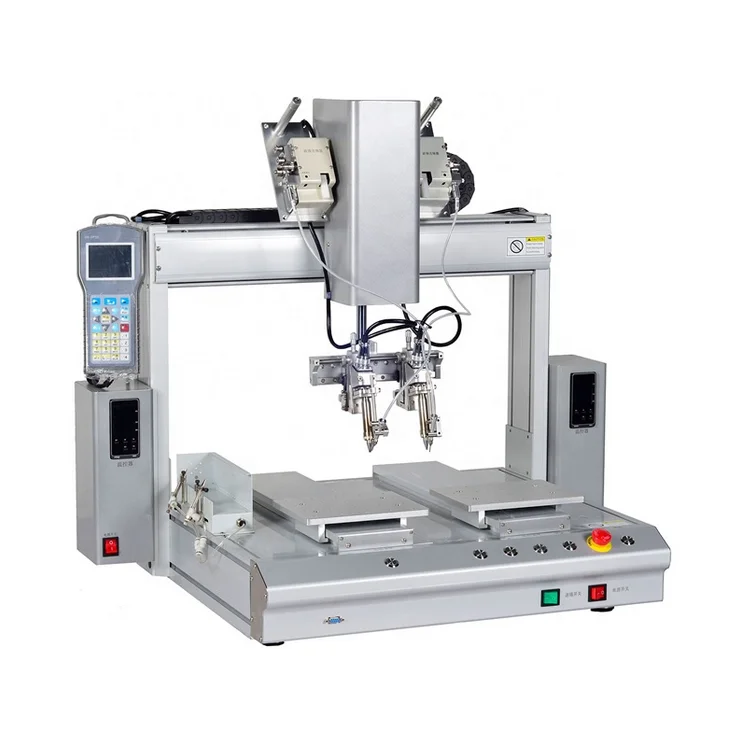 

Automatic Desktop Double Head Glue Dispensing Machine Soldering Machine