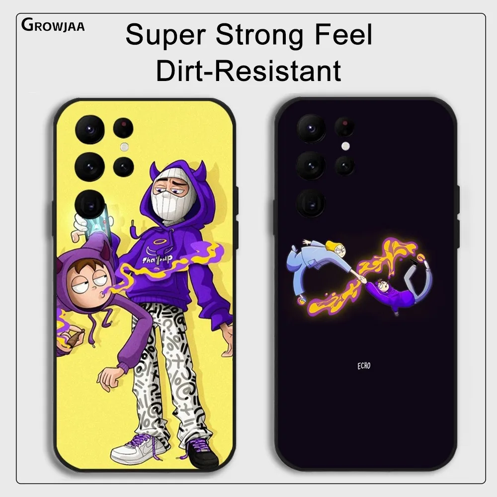 Tha Supreme Rapper Thasup Phone Case for Samsung Galaxy S24 Ultra S22 S23 S21 S20 5G Protective Silicone TPU Funda