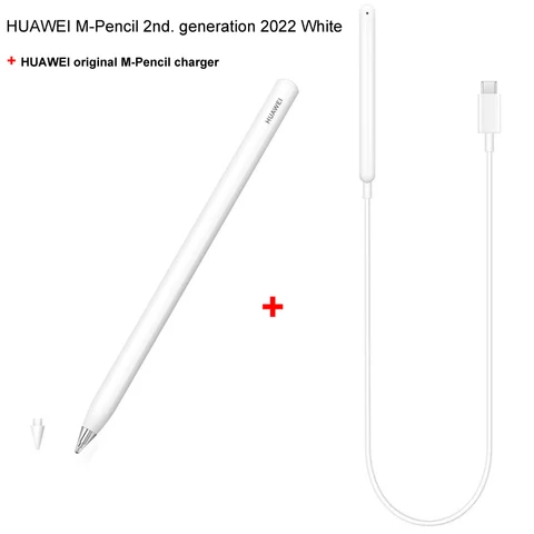 Оригинальный HUAWEI M-Pencil 2nd. Белая сенсорная ручка Generation 2022 для MatePad Pro 11 MatePad Paper MateBook E Touch Stylus