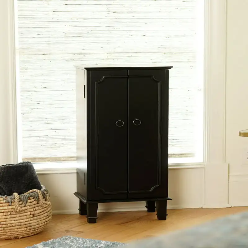 

& Honey Locking Jewelry Armoire for Women