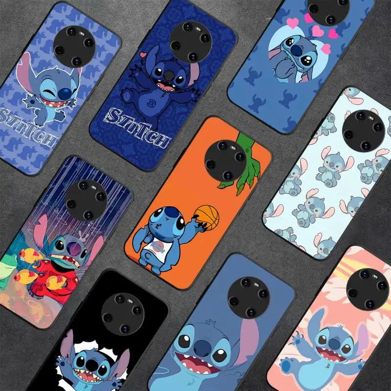 

Disney Stitch Phone Case For Huawei Y5 Y62019 Y52018 Y92019 funda case for 9prime2019