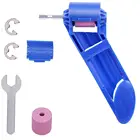 Корундовый шлифовальный круг для бит, портативная точилка для спиральных сверл, электрическая дрель, шлифовальный аппарат, инструменты, питание, детали инструмента