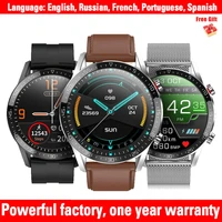 original l13 smart watch korean korean support pod ecgppg ip68 waterproof bluetooth call blood pressure heart rate mens watch